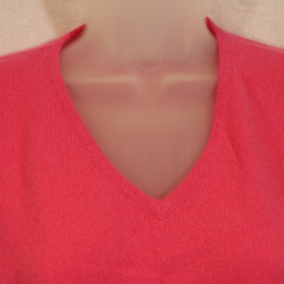 Pursuits LTD Pink 100% Cashmere Sweater Super Soft Medium Classic Fit - Picture 5 of 11
